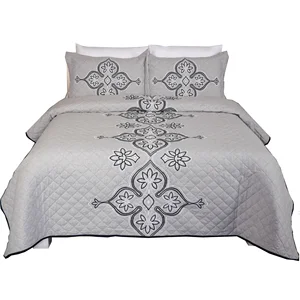 Custom Business Microfiber Quilt Bedding Set Factory Direct Business Quilt Blanket Set