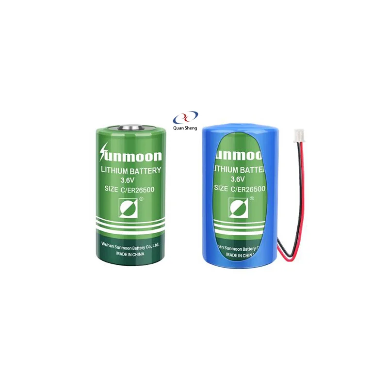Hunmoon SUNBOOM ER26500 3.6V Lithium Battery Natural Gas Meter Flowmeter IoT 2 ...