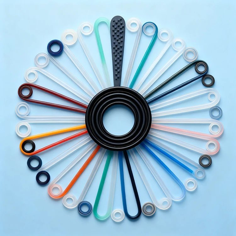 Bespoke Automotive Silicone Rubber Sealing Components Weather-Resistant Door Gaskets High-Temp Engine Seals Dust-Proof Window