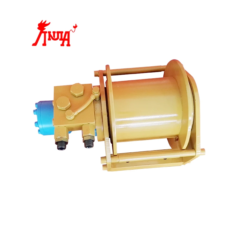 Kilang Langsung Winch Hidraulik Berkekuatan Tinggi Motor Tarikan Wayar Hidraulik Winch Winch untuk Bot