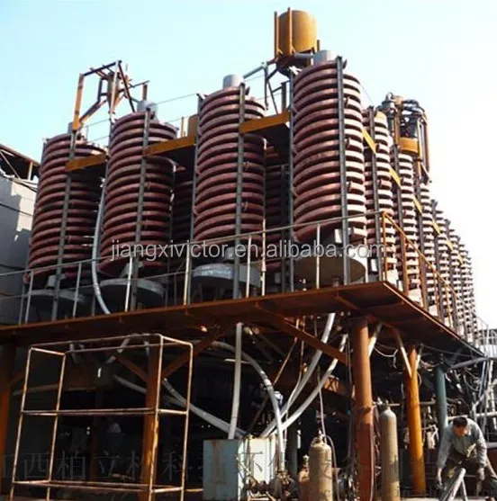 Spiral Concentrator for Antimony Ore Processing  Good Price