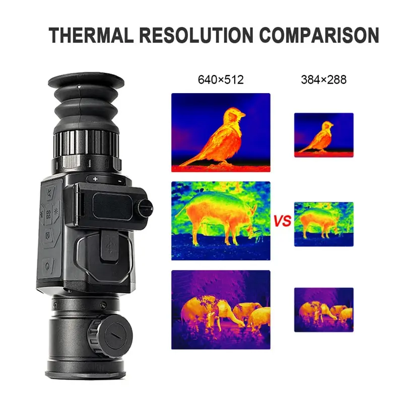 640+ 512 Focal Length 25mm Thermal Front Clip On Nvg Super Yoter C ...