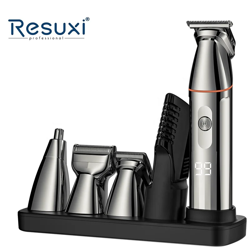 Resuxi LK-891 Cordless Electric Razor - 5 in 1 Beard Trimmer