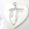 Love buckle white pendant