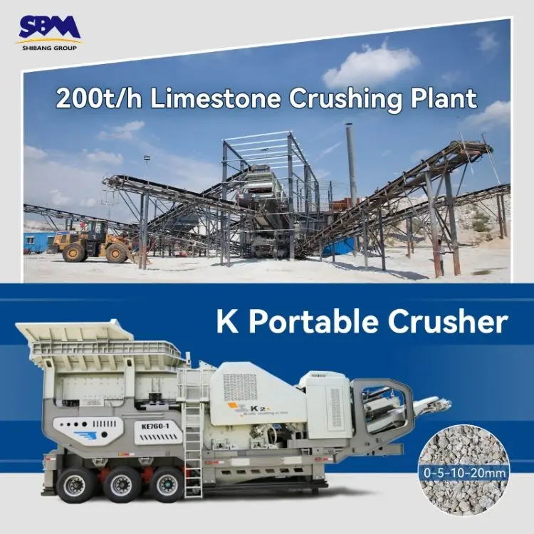Easy Install Stone Crushing Machine Mini Mobile Jaw Crusher for Limestone, Granite, Construction Waste, Etc