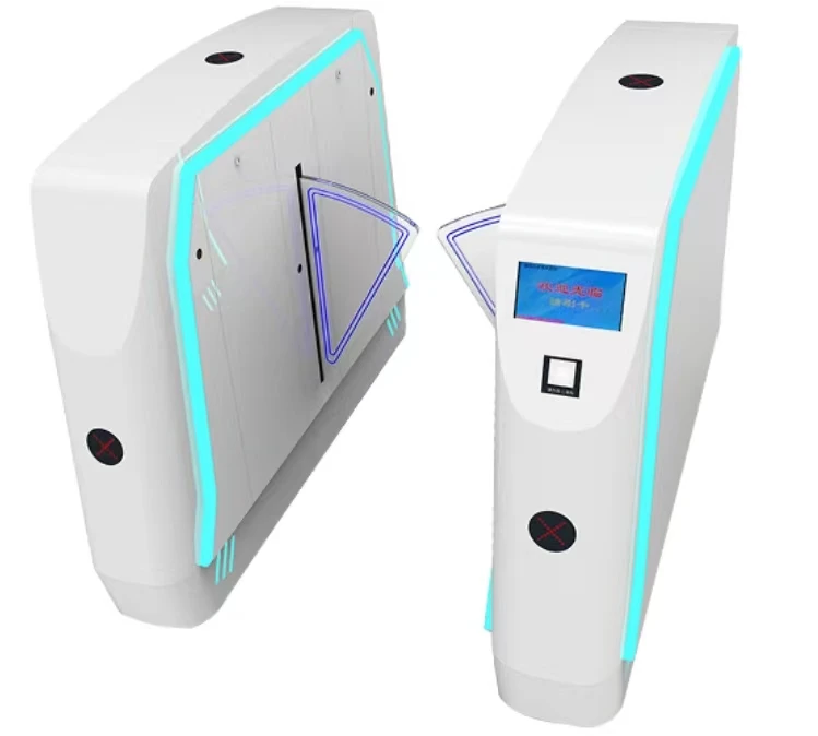 OEM IC/ID Face Recognition Security Access Control Glass Flap Turnstile for Children's Playground, Kindergarten, School