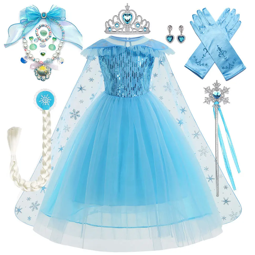 frozen birthday dress The Ice Queen – Cora and Violet First Birthday Frozen Elsa Tutu Party Dress