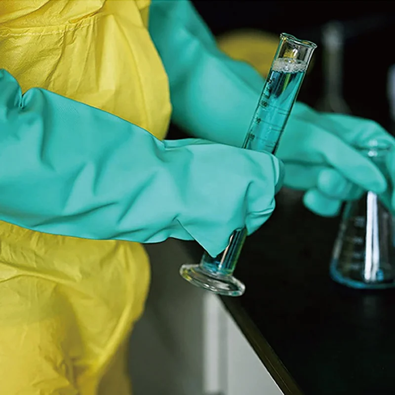 Нитриловые резиновые перчатки маслостойкие химически стойкие кислотные и щелочные нитриловые рабочие для защиты труда