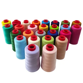 Cheap price Spun Polyester Yarn Sewing Thread Tfo 40/2 5000yards For Sewing