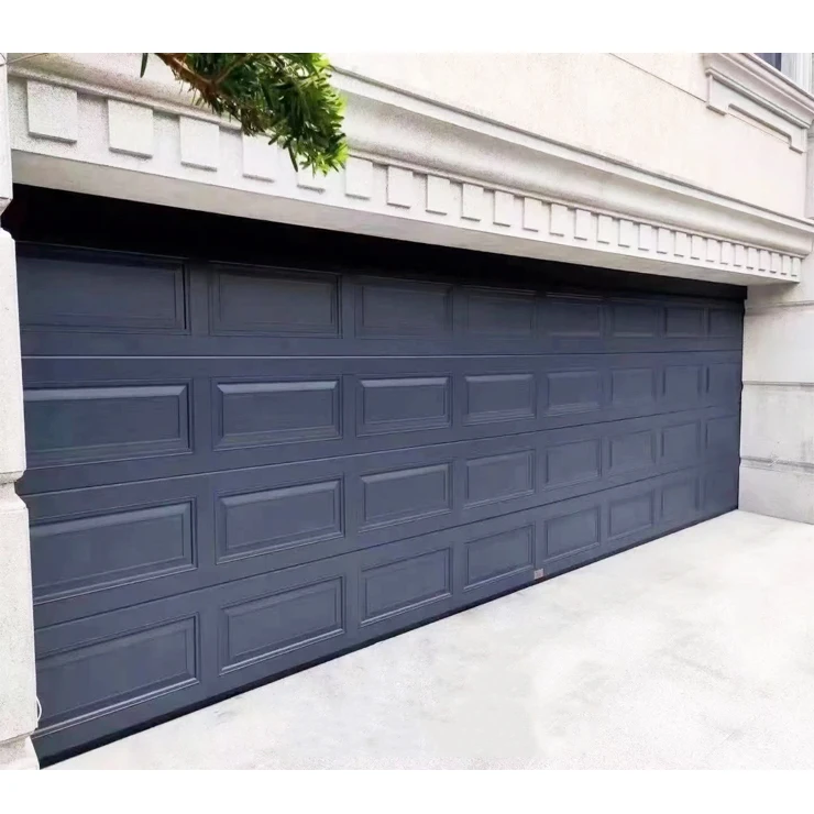 20 years of professional design and wholesale of luxury villas with black square garage doors