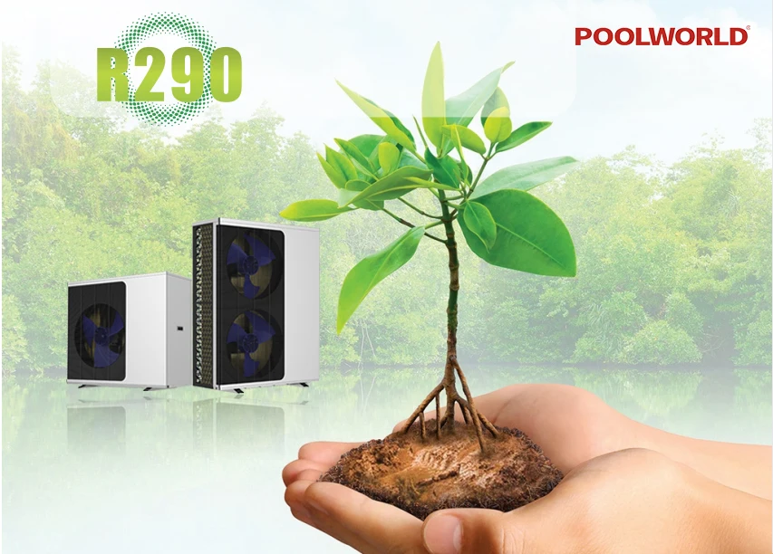 Wholesale R290 New Gas House Heat Pump 3kw Wifi Control Monoblock Home