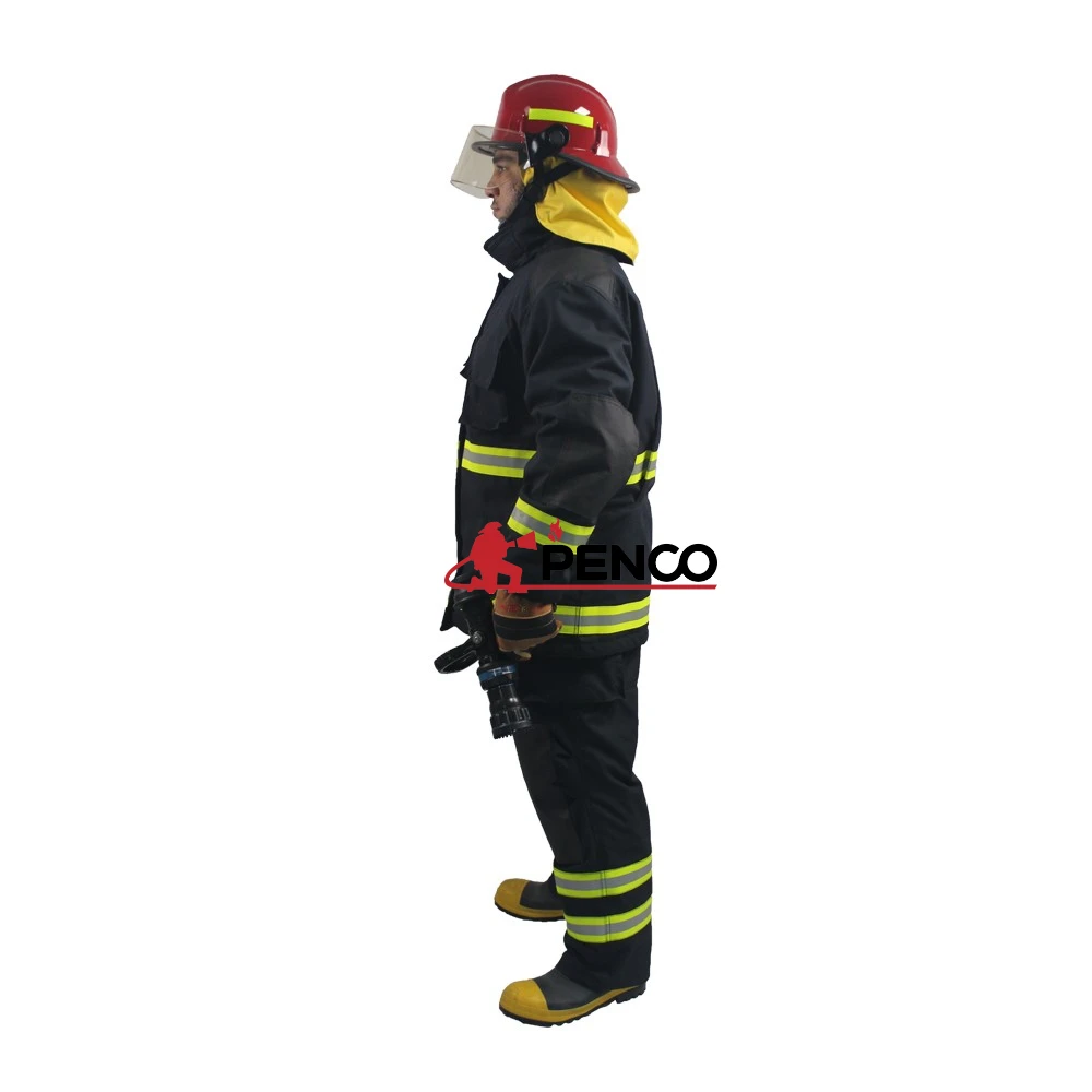 Conjunto Completo de Uniforme de Bombeiro Nomex Barato, Equipamento de  Bombeiro EN469, Roupa de Aramida, Capacete e Botas, image size:1000x1000