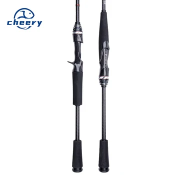 Cheery Fishing 3.0 Lake Use Full Set Fuji F Ring Ultra Light Carbon Fishing Rod for Perch & Mandarin Fish 1.98m-2.43m Sizes – Rod – view 2