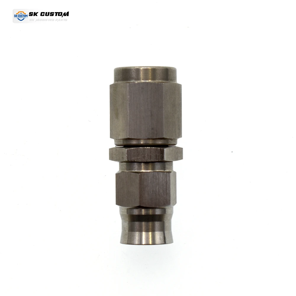 Hydraulic Brake Oil Hose Line Fitting SUS303 Str 45 90 Degrees Car Motorcycle Ptfe Hose End