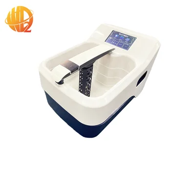 Factory portable pedicure basin electric ionic detox massage bucket air bubble foot spa bath massager machine