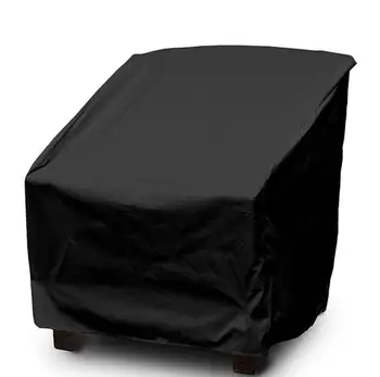 High Quality Vinyl Polyester Garden Furniture Cover Rainproof Anti-UV Outdoor Table Patio Furniture Cover Roof