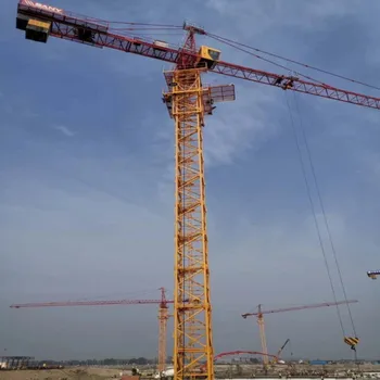 T7020-10 Tower Crane Construction China's Biggest Manufacturer Brand Building Material Shops Applicable Core Components Inclu