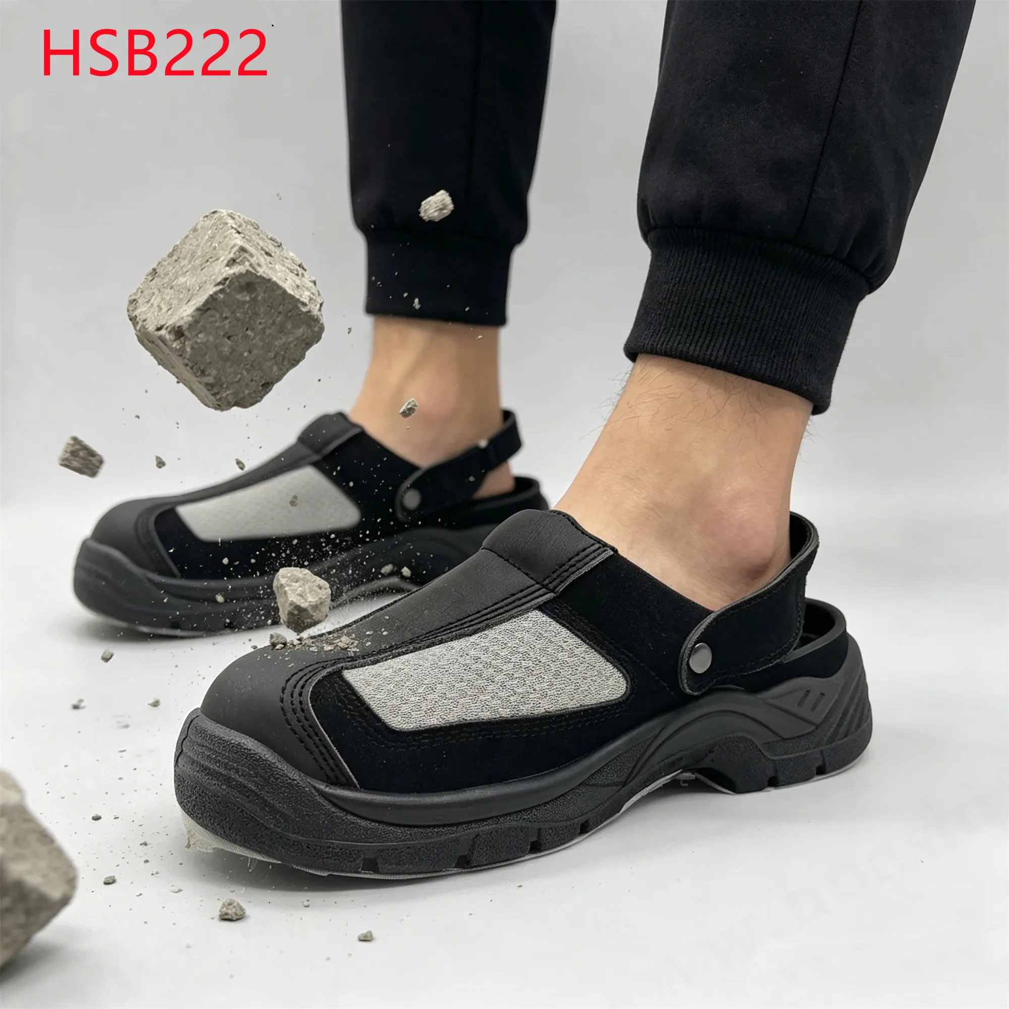 LXG,Belgium Market Popular Unisex S3 Standard Safety slippers for Sale Fall protection Great Value Labor Work Clogs HSB222