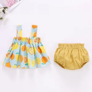 2026 New Style Girls Suits Summer Style Dress Children's Summer Clothes Sets