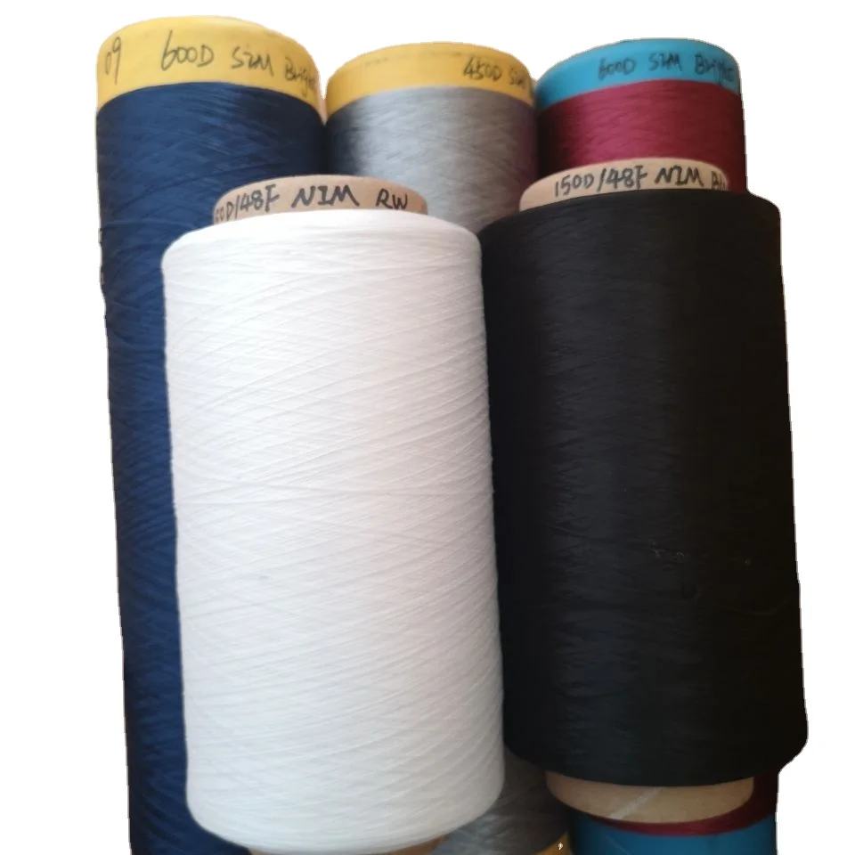 75D/72f Free Samples Cationic Dyed 100% Polyester Filament DTY