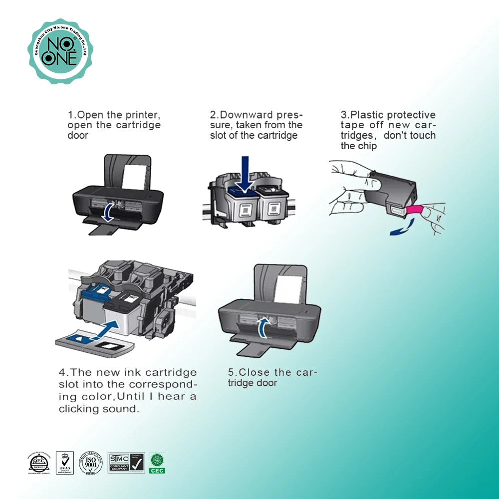 Картридж для струйной печати черный 1255 2700 струйного