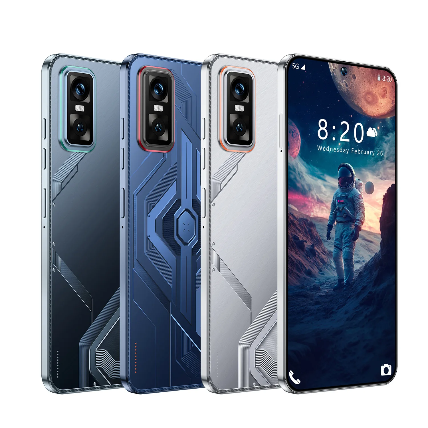 Hot Selling GT30 Pro Smartphone, 6.8 Inch HD 4K Display,2GB+16GB