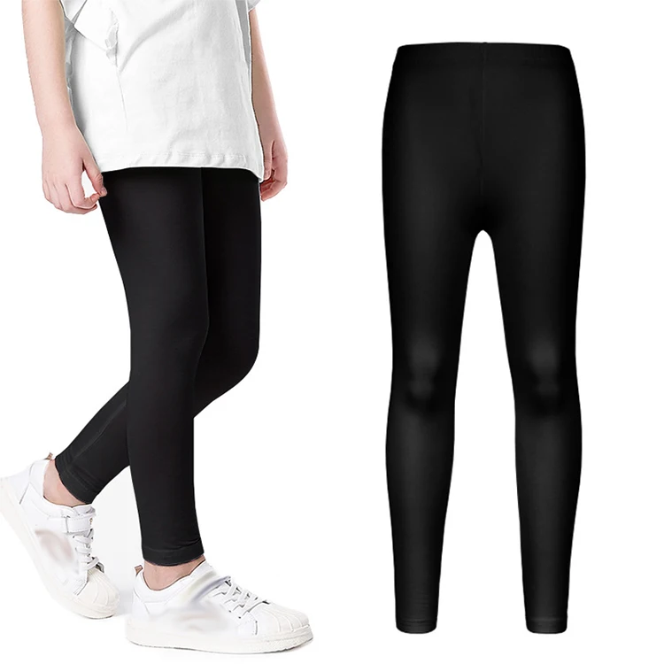 Wholesale Custom Christmas Little Girl Leggings Children Cartoon Floral