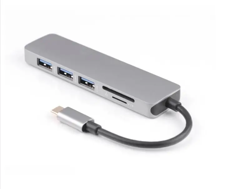 Многопортовый адаптер 3,1 Type C Hub Док-станция USB C Hub 10 в 1 адаптер USB C Hub