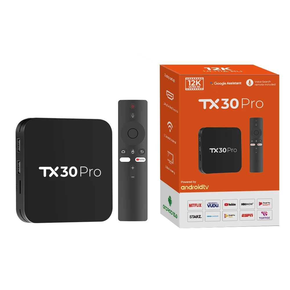 Android 15 TV Box - 8K Ultra HD Smart Set Top Solution