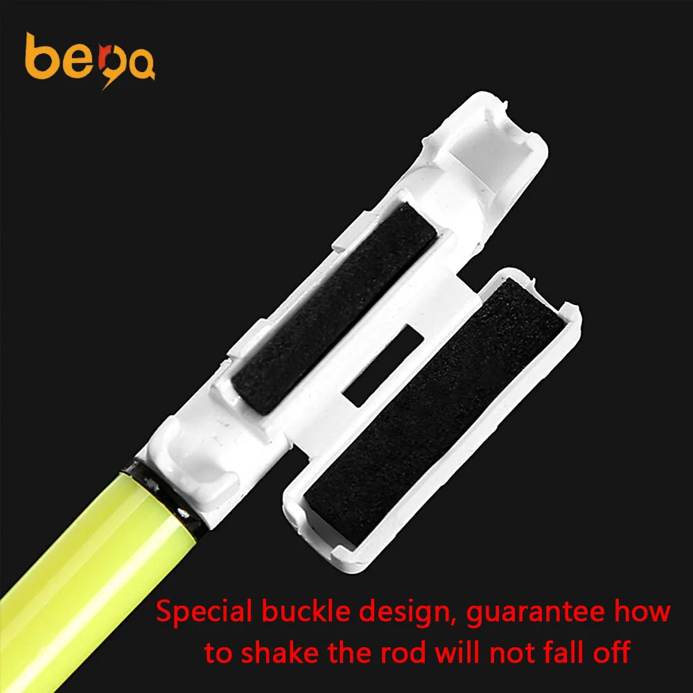 Green Smart Sensor Light LED Fishing Rod Light always on Night Fishing Rod Tip Light Electronic Alarm
