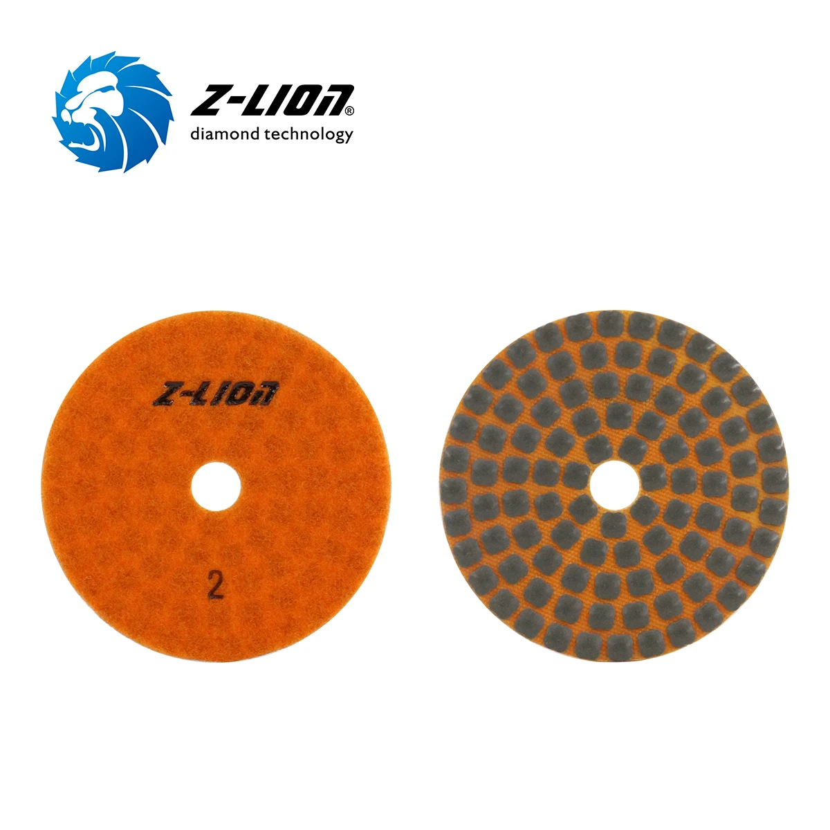 ZL-123K 4 Step Granite Polishing Pads Dry Tool for Stone Polishing