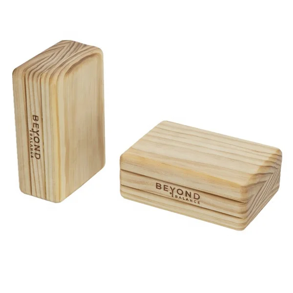 Гладкая отделка с обработанными краями деревянные блоки для