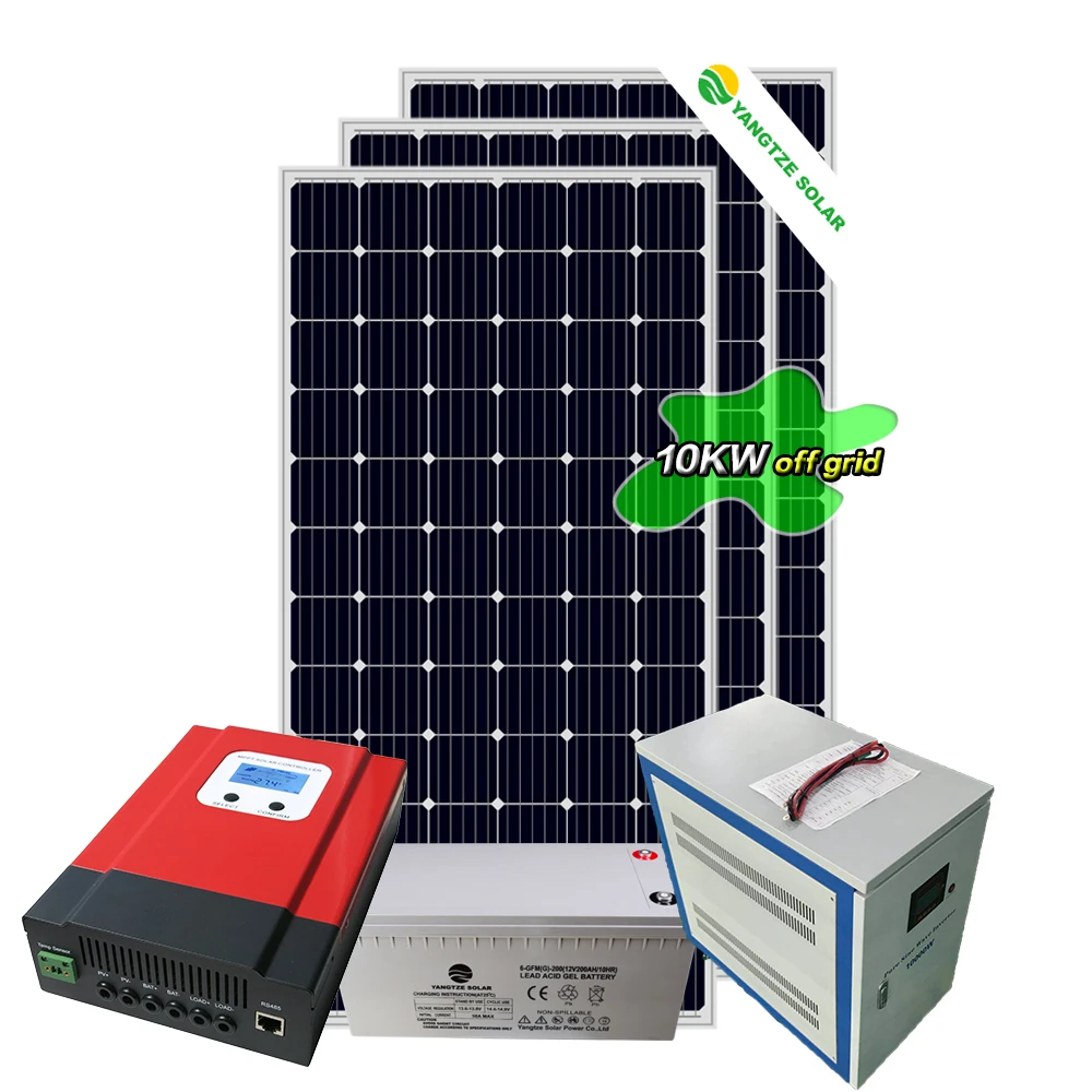CE ISO Approved photovoltaic system 10 kw