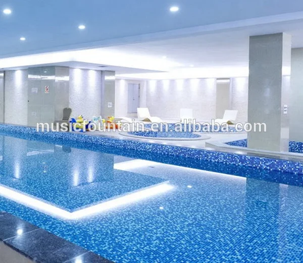 1,5 мм круглая синяя пленка для бассейна из ПВХ