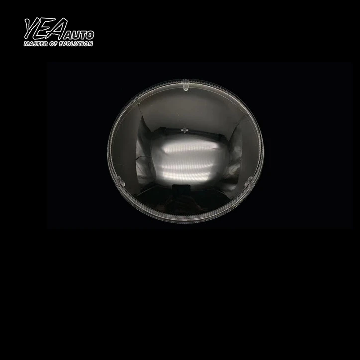 IEAA Car Headlight Cover Headlight Glass Lens Glass for toyota Fj Cruiser Lens Cover 2007-2022 PC Lampshade clear Shell