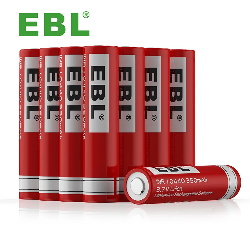 EBL Lithium-ion Battery 3.7V 10440 Rechargeable Batteries For Wheelchair