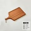 Madera maciza - Plato para carne de ébano 45*25*2cm