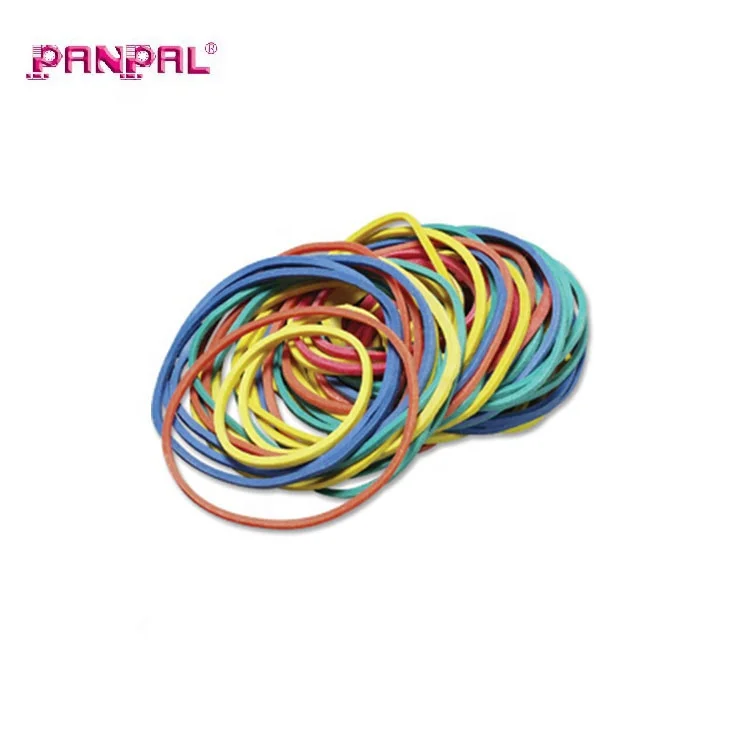 High Quality Industrial Elastic Colorful Rubber Bands for Packaging Wholesale Supply for School Home Office Stationery