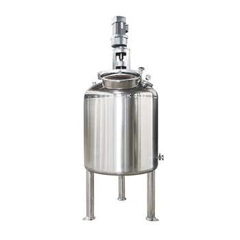 Factory price stainless steel mixing tank chemical blending jacket mixing tank with agitator