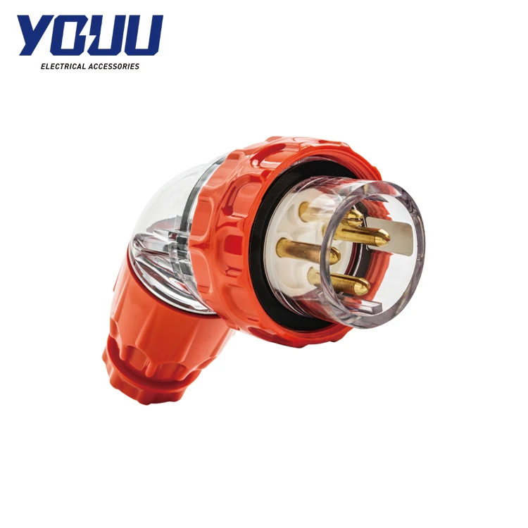 YOUU 10A Single Phase Electrical Plug 3 Flat Pin Current Adapter