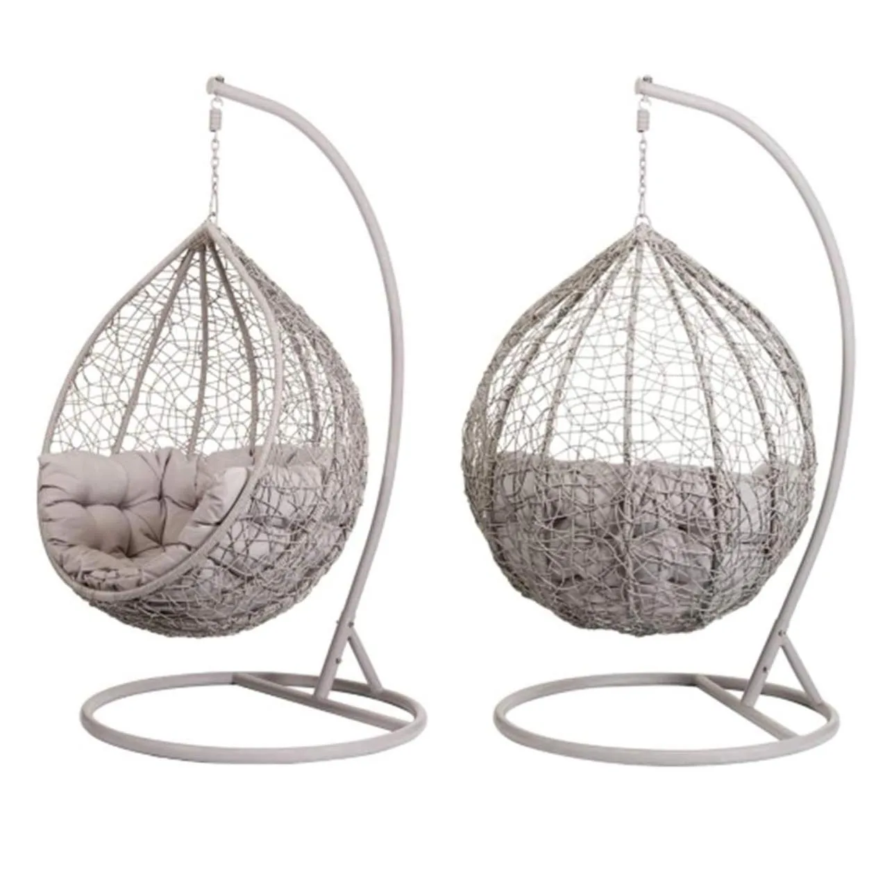 2022 Rattan Garden Hanging Egg Chair Egg Swing Chair Relaxing Patio
