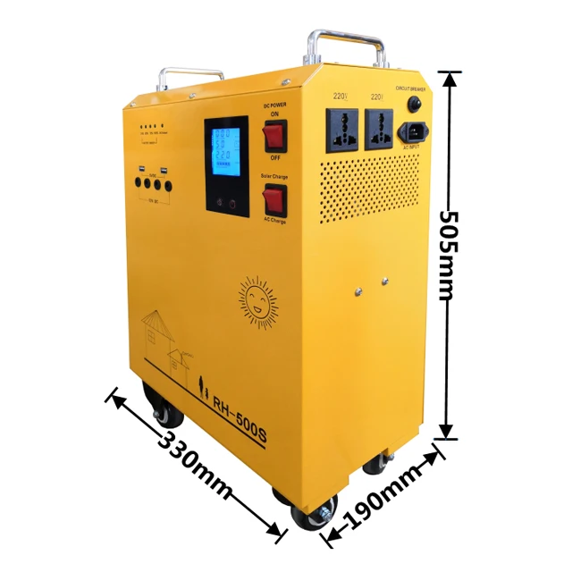 500w Energy Storage System Solutions with Inverter and Battery All in One System