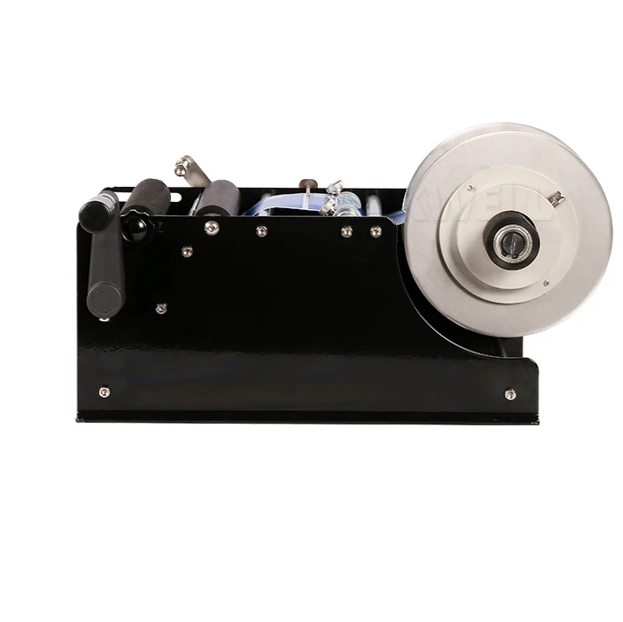 MAKWELL Manual Label Packing Machine Plastic Round Bottle Labeling Machine for Round Bottles Sticker