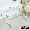 Transparent Folding Storage Rack