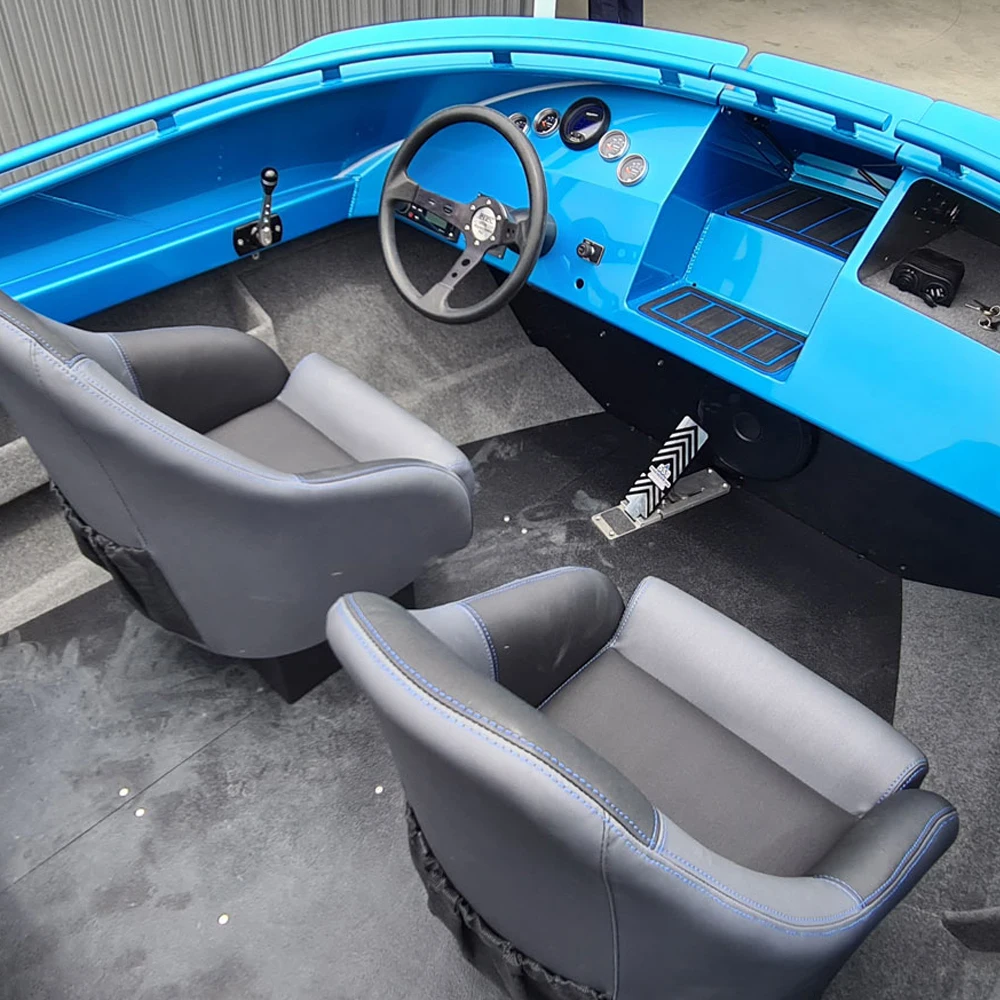 2022 New Design 15FT Mini Aluminum Jet Boat for Sale for USA Market