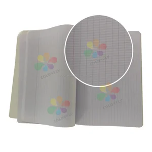 Ivory Coast Woodfree Paper Notebook A4, 200 Pages with Glue Binding, Seyes French Ruled for Perfect Handwriting and Note-Taking