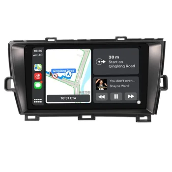 Android 9" Multimedia Audio Player Video Car Stereo GPS Wifi BT Phone Link FM For Toyota/Prius 2009-2013