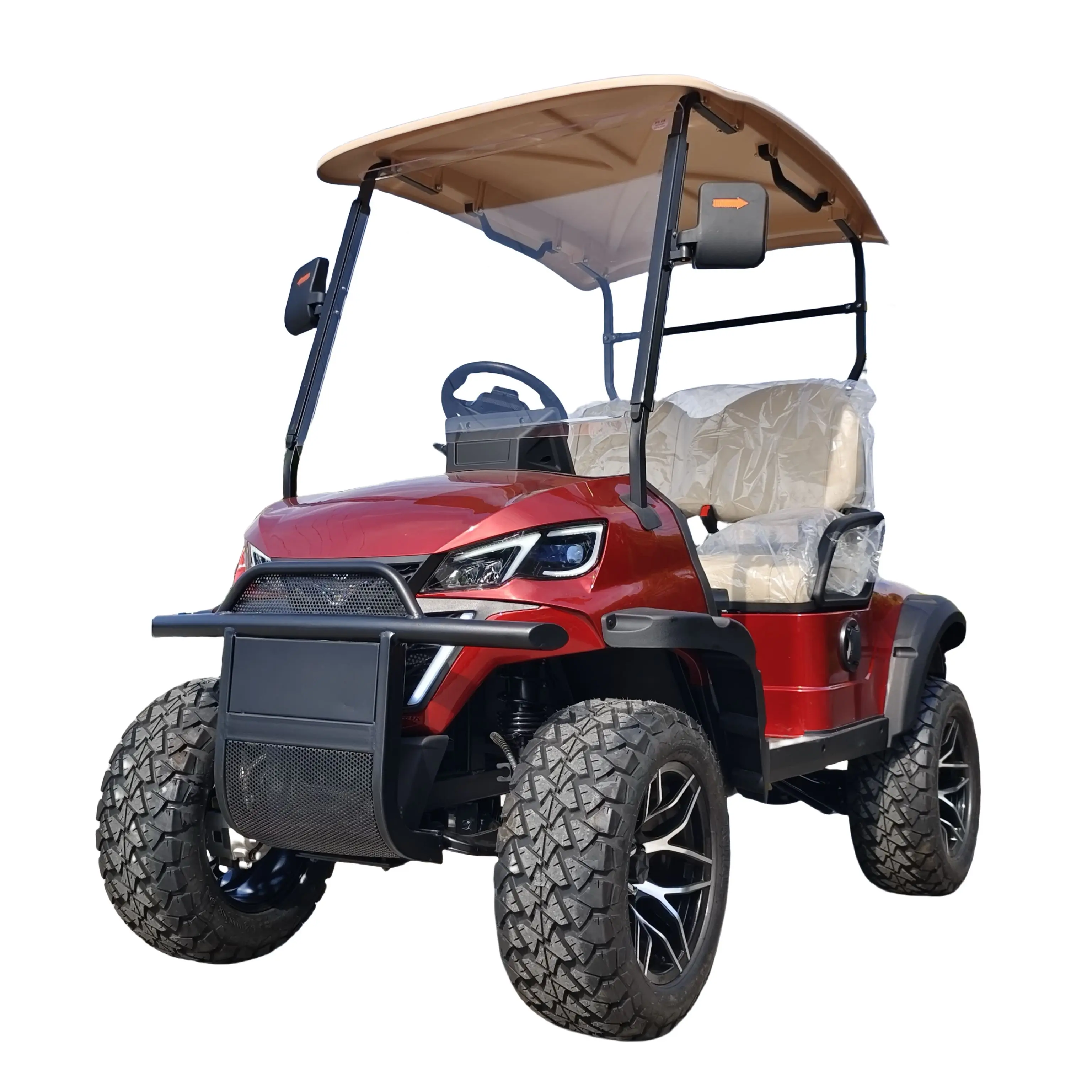 Kiểu dáng mới Thời trang hiện đại xe golf cart điện ngắm cảnh 2 chỗ ngồi sản xuất tại Trung Quốc golf cart 2025SDZX12PTPR115