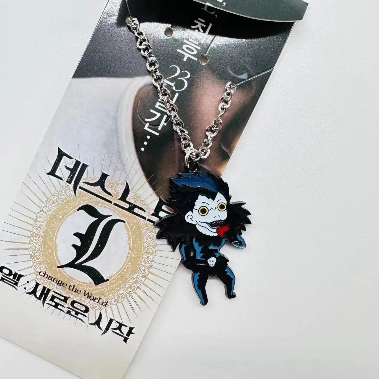 Anime Peripheral Death Note Pendant Necklace Ryuk Yagami