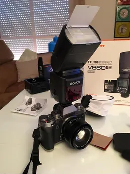 GODOX TT685S TTL 2.4G HSS 1/8000s GN60 Li-on Battery Camera Flash Light Speedlite Kit detail image